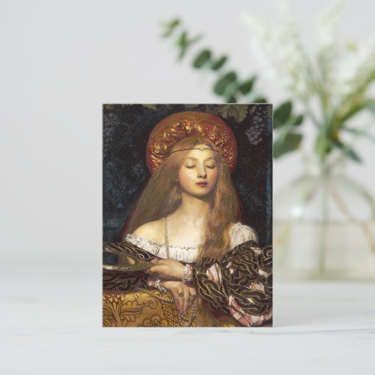 Vanity Pre-Raphaelite briefkaarten (Staand voorkant)