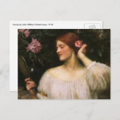 Vanity van John William Waterhouse Briefkaart (Voorkant / Achterkant)