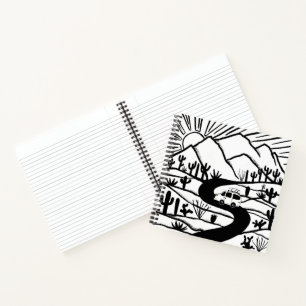 VANLIFE Desert Mountains Road Trip Notitieboek