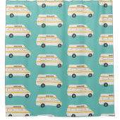 VANLIFE  RV Motorhome Camper Douchegordijn (Voorkant)