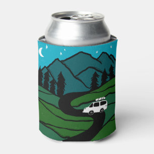 VANLIFE Trees Forest Mountain Ontdek het avontuur Blikjeskoeler