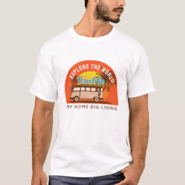Vanlife verkent de wereld t-shirt