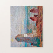 Vanmiddag bij het Monument van de Lopez-eilanden P Legpuzzel (Verticaal)