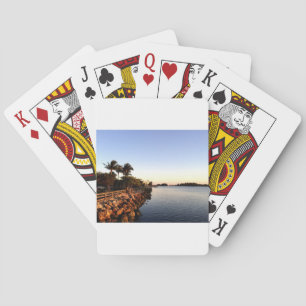Vanmiddag de intercostal over Hollywood Florida. Pokerkaarten