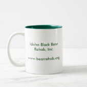 "Vanné !" Tasse à deux tons (Gauche)