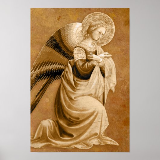 Vanni Annonciation Angel CC0594 Poster (Devant)