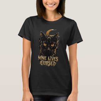 VANOSTÈ Nine Lives Vervloekte Grafische | Hallowee T-shirt