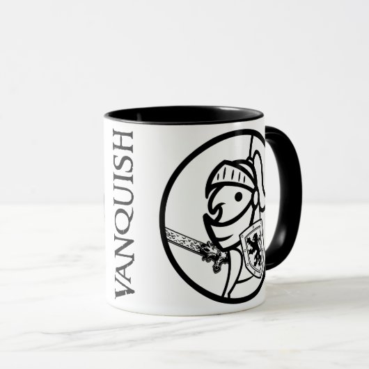 Vanquish FNF "Donnez-vous un..." Mug de café 11oz (Devant droit)