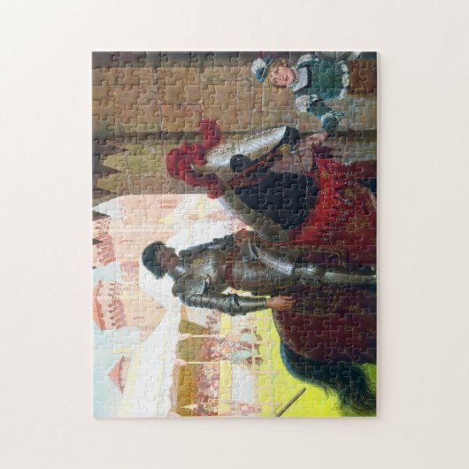 Vanquished, by Edmund Blair Leighton Legpuzzel (Verticaal)