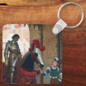 Vanquished, by Edmund Blair Leighton Sleutelhanger (Achterkant)