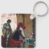 Vanquished, by Edmund Blair Leighton Sleutelhanger (Achterkant)