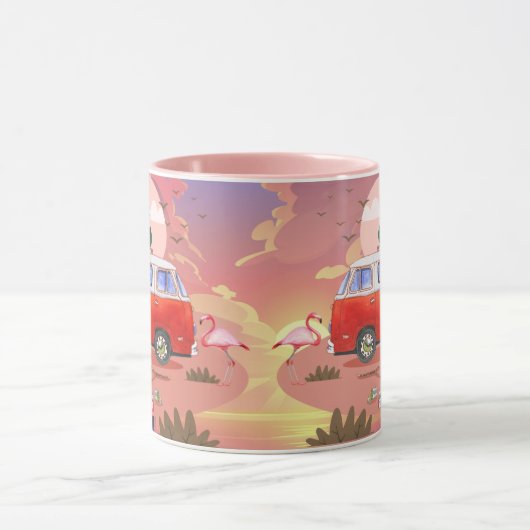 Vans rétro Mug (Centre)