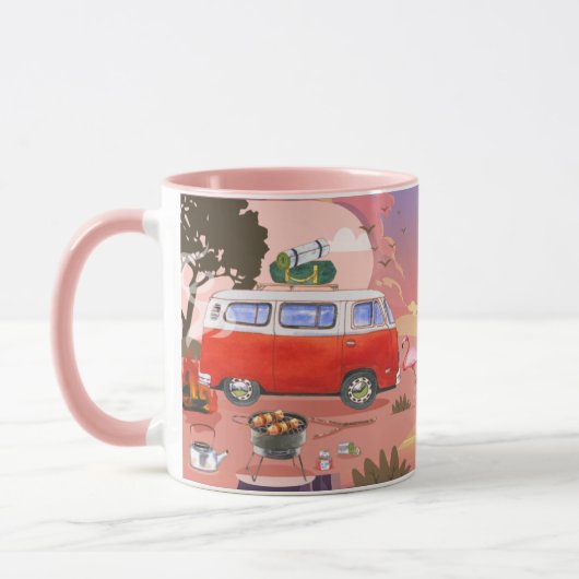 Vans rétro Mug (Gauche)