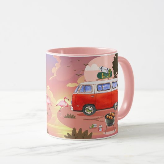 Vans rétro Mug (Devant droit)