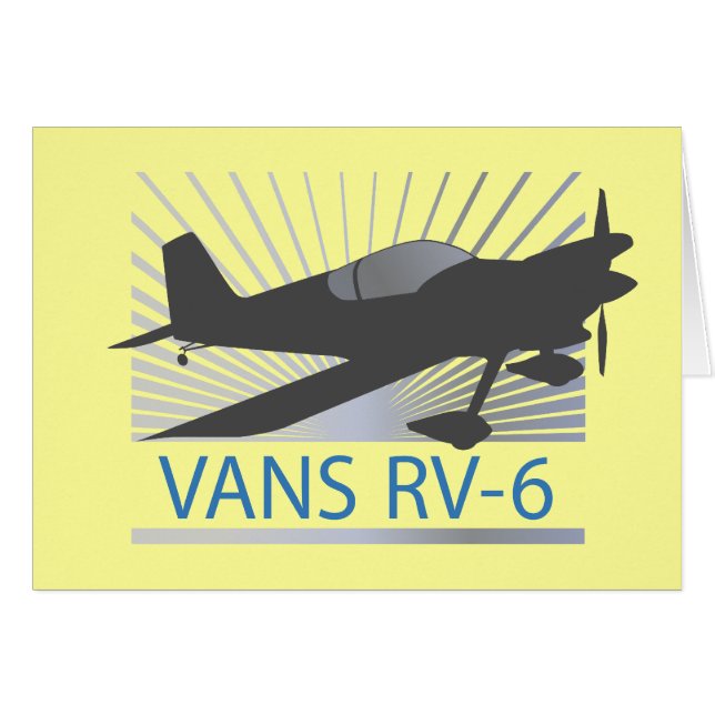 Vans RV-6 (Devant horizontal)