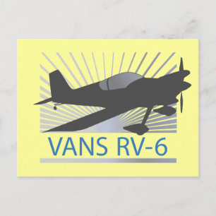 Vans RV-6 Briefkaart