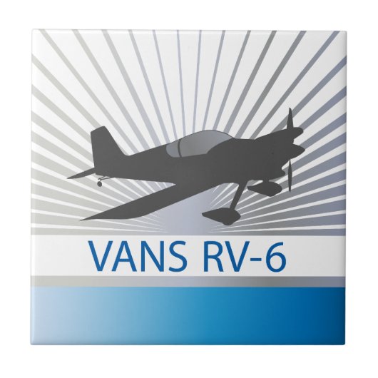 Vans RV-6 Tegeltje (Voorkant)
