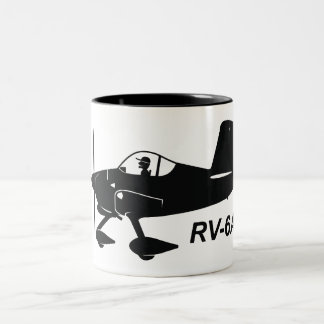 Vans RV-6A Caricature Tweekleurige Koffiemok