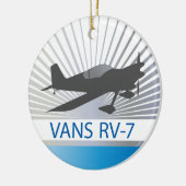 Vans RV-7 Vliegtuig Keramisch Ornament (Links)