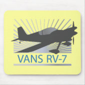 Vans RV-7 Vliegtuig Muismat (Voorkant)