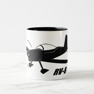 Vans RV-8 Tweekleurige Koffiemok
