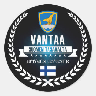 Vantaa Ronde Sticker