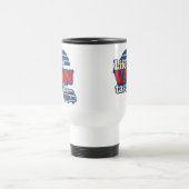 VanTastic Red Cream Blue Edition voor het leven Reisbeker (Center)