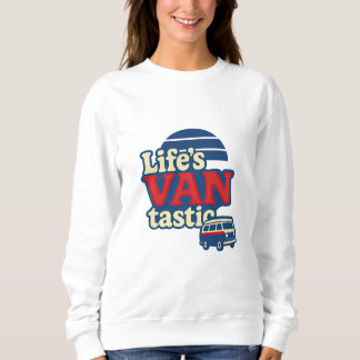 VanTastic Red Cream Blue Edition voor het leven Trui