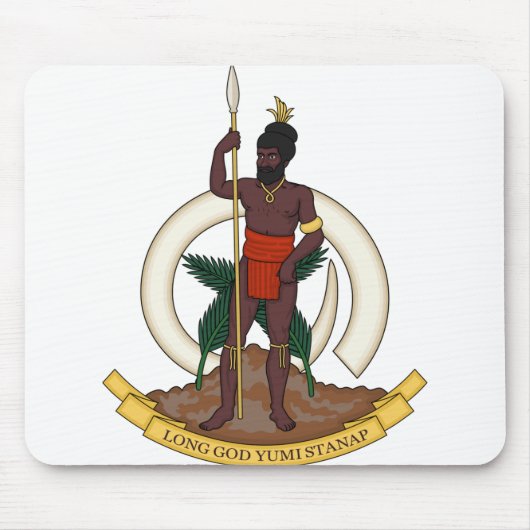 vanuatu emblem muismat (Voorkant)
