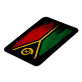 Vanuatu Flag Magneet (Linkerzijde)