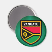Vanuatu Flag Magneet (Voorkant / Achterkant)