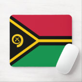Vanuatu Flag Mousepad Muismat (Met muis)