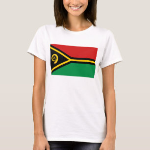 Vanuatu Flag x Kaart T-shirt