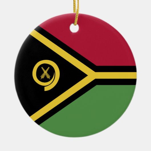 Vanuatu Keramisch Ornament (Voorkant)