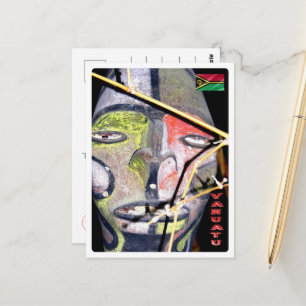 Vanuatu - Masker - Briefkaart