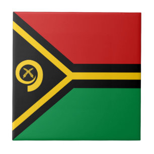 Vanuatu Vlag Keramische Tegels Tegeltje