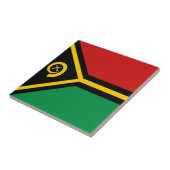 Vanuatu Vlag Keramische Tegels Tegeltje (Zijkant)