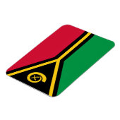 Vanuatu - Vlag - Magneet (Linkerzijde)