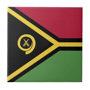 Vanuatu vlag tegeltje