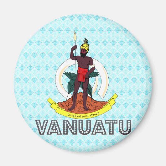 Vanuatu-wapenstilstand Magneet (Voorkant)