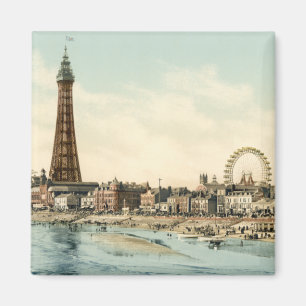 Vanuit Central Pier, Blackpool, Engeland Magneet