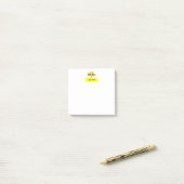 Vanuit de Keuken Van Retro Aangepaste Post-it Brie Post-it® Notes (Op bureau)