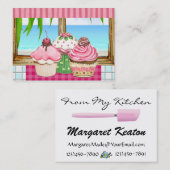 Vanuit de strandkeuken - SRF Visitekaartje (Voorkant / Achterkant)