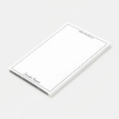 Vanuit het bureau van aangepaste naam Kantoor Stat Post-it® Notes (Schuin)