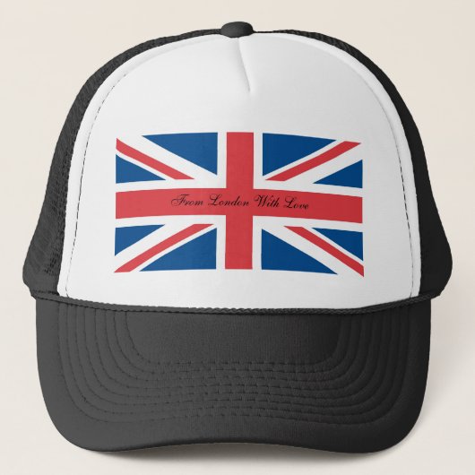 Vanuit Londen met liefde Trucker Pet (Voorkant)