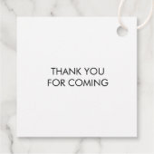 Vanuit mijn douche naar de jouwe, Bruidsdouche Nav Bedankjes Labels (Achterkant)