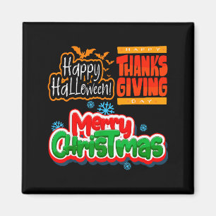 Vanwege inflatie is dit mijn Halloween Thanksgivin Magneet