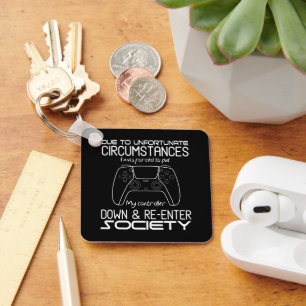 Vanwege ongelukkige omstandigheden Gaming Cool Gam Sleutelhanger