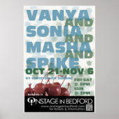 VANYA EN SONIA EN Poster VAN MASHA EN SPIKE (Voorkant)