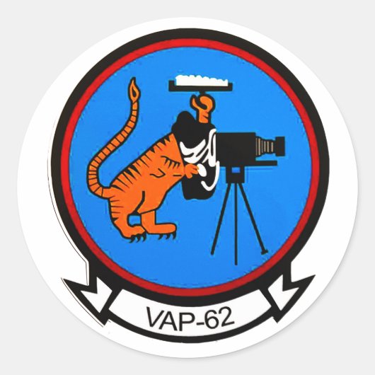 VAP-62 Foto Squadron Sticker (Voorkant)